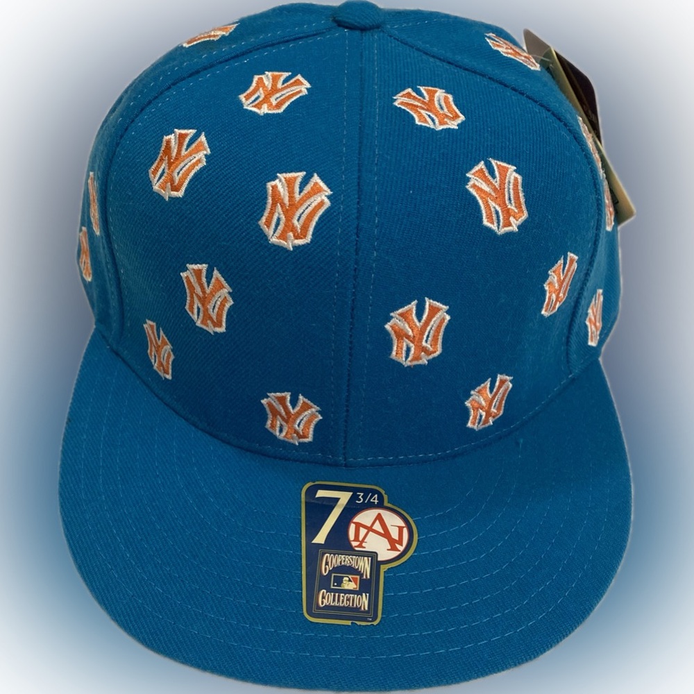 New York Yankee Cap Cooperstown Collection American Needle - Size 7 3/4 NWT